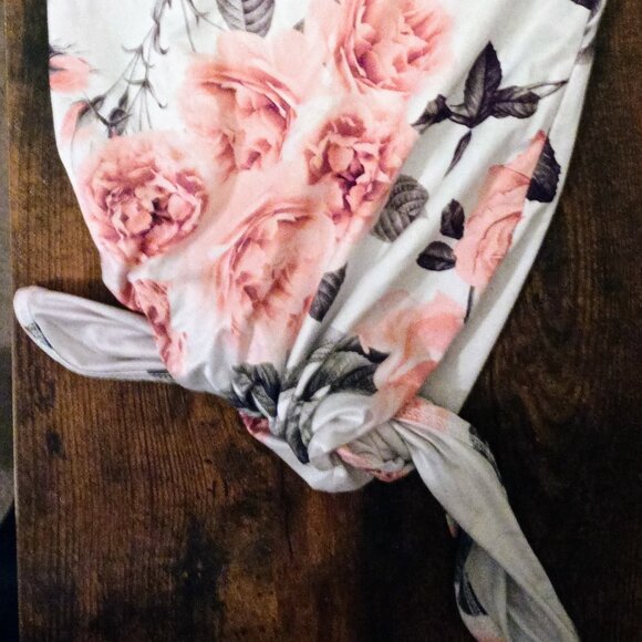 2 Multi- colored, Floral print, Baby girl Nightgowns size 3-6 months - Picture 3 of 5